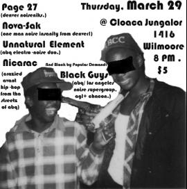 Denver Harsh Noise Meets Burque